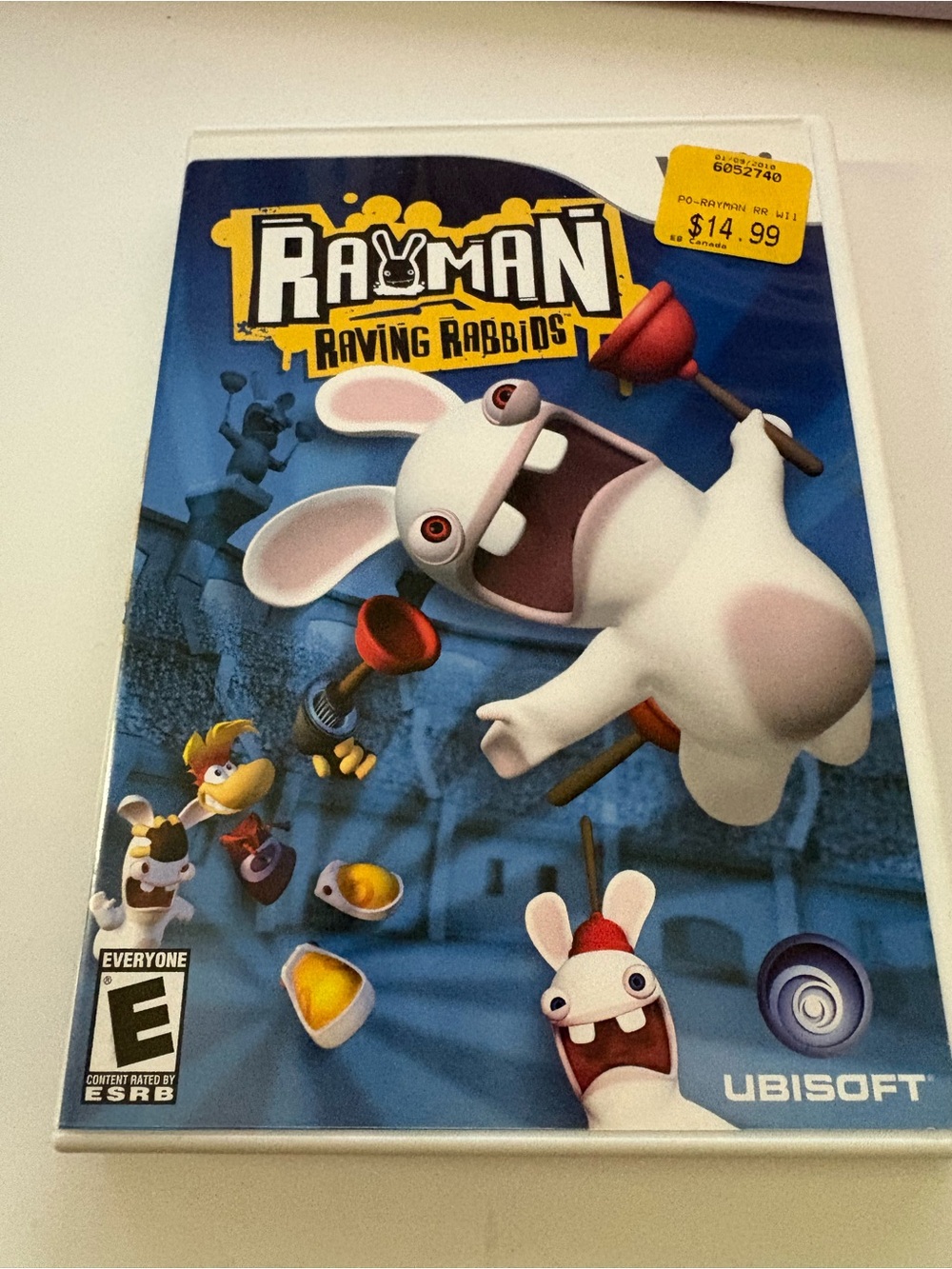 Rayman Raving Rabbids Nintendo Wii Game